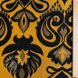 Dekostoff jacquard Baccara gold