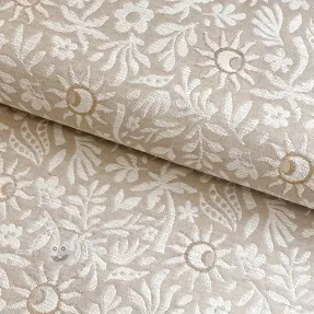 Dekostoff jacquard Sunlight lin