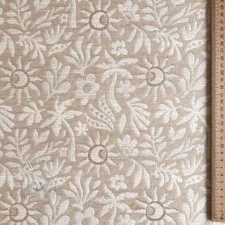 Dekostoff jacquard Sunlight lin