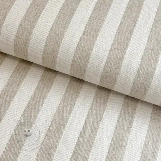 Dekostoff jacquard LINEN LOOK Cabourg lin