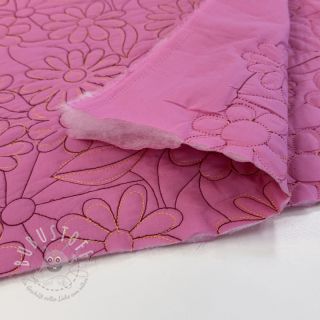 Steppstoffe Flowers pink