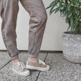 Cord STRIPE beige