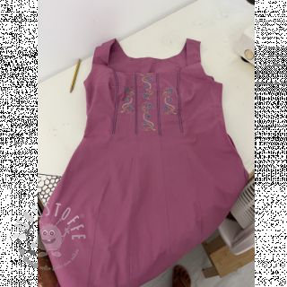 Baumwollstoff popeline mauve