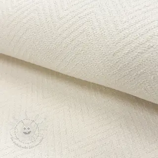 Dekostoff jacquard Saxo ecru