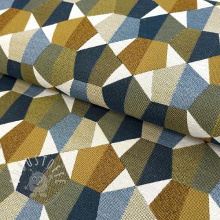 Dekostoff jacquard Mustang blue
