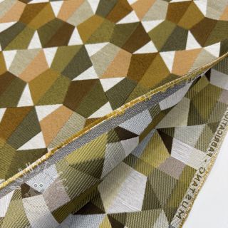 Dekostoff jacquard Mustang gold