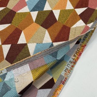 Dekostoff jacquard Mustang multi