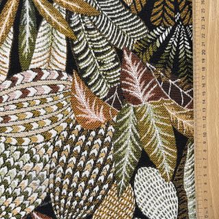 Dekostoff jacquard Egypte noir