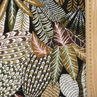 Dekostoff jacquard Egypte noir