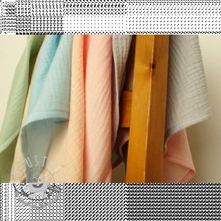 Double gauze/musselin light rose