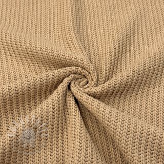 Strickstoff BIG KNIT beige