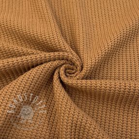 Strickstoff BIG KNIT brown