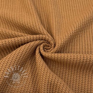 Strickstoff BIG KNIT brown