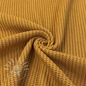 Strickstoff BIG KNIT mustard