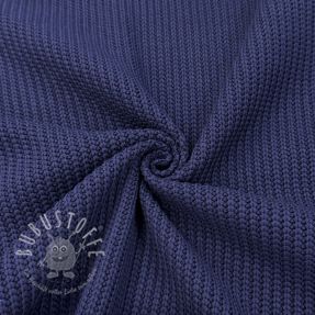 Strickstoff BIG KNIT navy