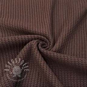 Strickstoff BIG KNIT dark brown
