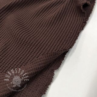 Strickstoff BIG KNIT dark brown