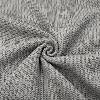 Strickstoff BIG KNIT light grey