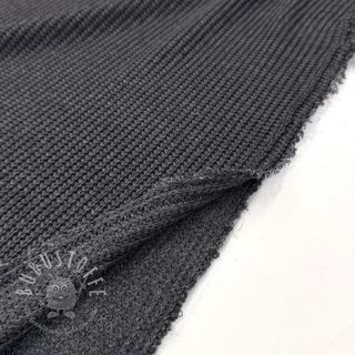 Strickstoff BIG KNIT dark grey