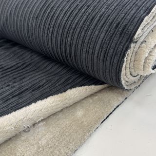 Cord Cofur fleece black