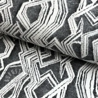 STRICKSTOFF jacquard Comfy Broken checks black
