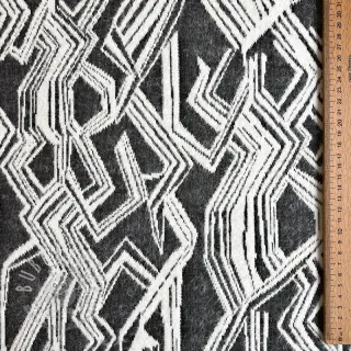 STRICKSTOFF jacquard Comfy Broken checks black