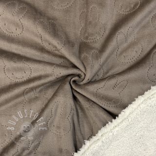 Nicky stoff TEDDY Bunny taupe