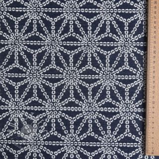 Dekostoff jacquard Bong marine