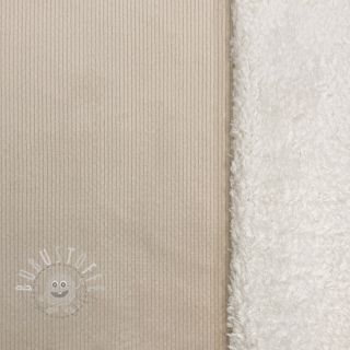 Nicky stoff TEDDY light sand