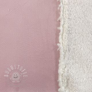 Nicky stoff TEDDY light pink