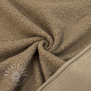 Fleece TEDDY DOUBLE SIDED sand
