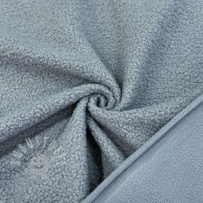Fleece TEDDY DOUBLE SIDED pale turquoise