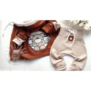 Sweatstoff PREMIUM bronze