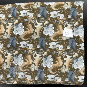 Stoffreste digi print jersey 2131