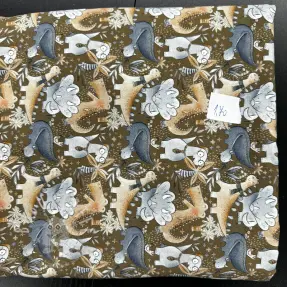 Stoffreste digi print jersey 2131