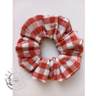 Baumwollstoff Check terra