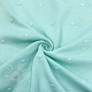 Strickstoff BIG KNIT DOT mint