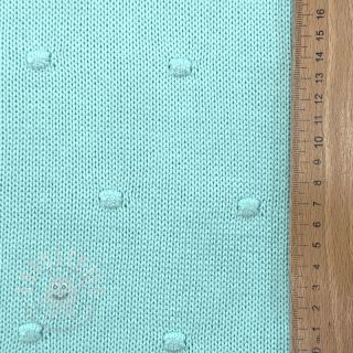 Strickstoff BIG KNIT DOT mint
