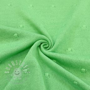 Strickstoff BIG KNIT DOT grass green