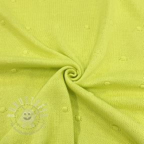 Strickstoff BIG KNIT DOT bright green