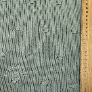 Strickstoff BIG KNIT DOT old green
