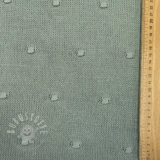 Strickstoff BIG KNIT DOT old green