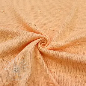 Strickstoff BIG KNIT DOT peach