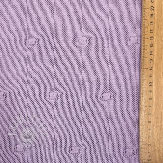 Strickstoff BIG KNIT DOT violet