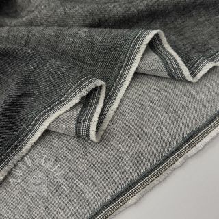 Leinen mit Baumwolle Denim Twill black