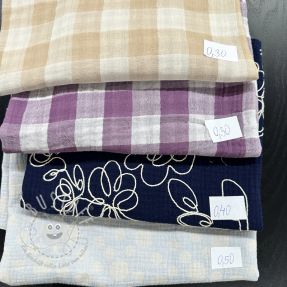 Stoffreste Musselin 2313