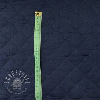 Double gauze/musselin QUILT navy