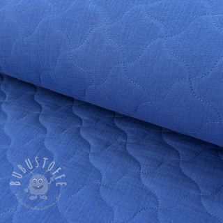 Double gauze/musselin QUILT NOE cobalt