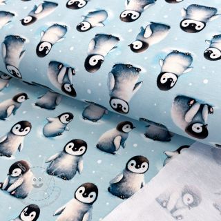 Sweatstoff Snow time design B digital print