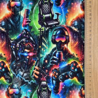 Sweat kuschel JOGGING Game over design A digital print